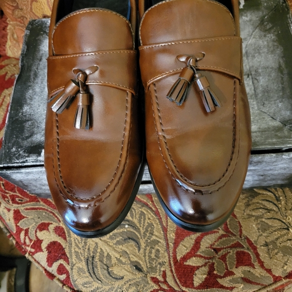 Handmade Men's Loafers by GACCOSHOES Size 44(11) Brown - Picture 4 of 4